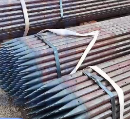 镇江超前小导管预埋钢管出尖打孔焊倒刺无缝焊管厂